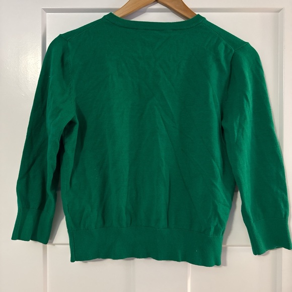Cable & Gauge Emerald Button-Up Cardigan - Picture 4 of 4